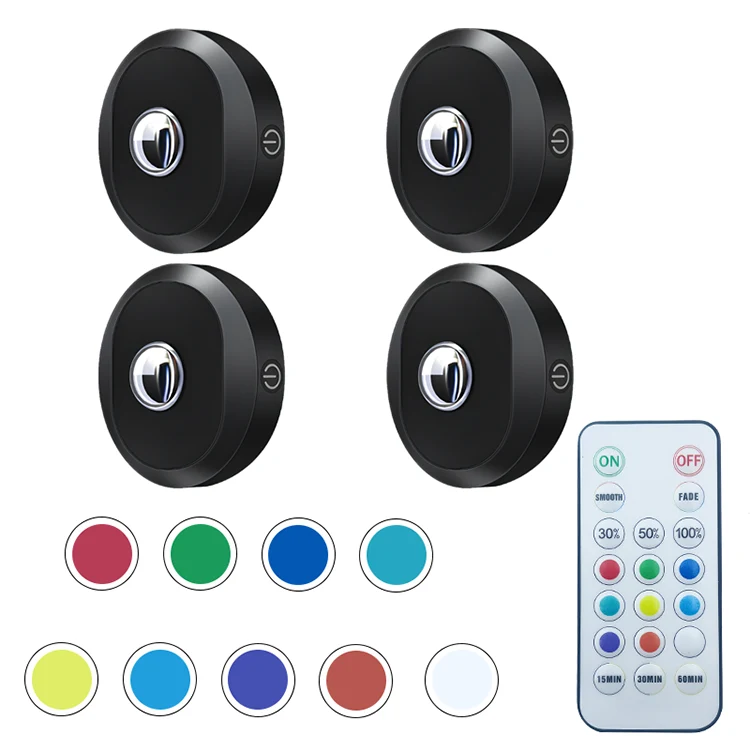 RGB Renk Değiştirme LED Dolap Işıkları Altında